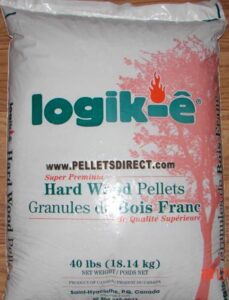 Logik E Hardwood Pellets 90 22 23 Bags Pellets Direct